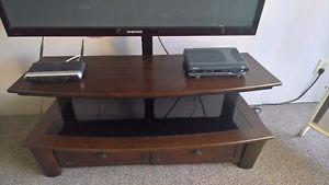 Tv stand with bracket for sale