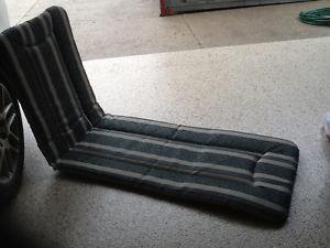 Two lounge chair pads