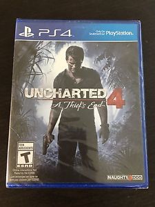 UNCHARTED 4 (Brand New - Sealed!)