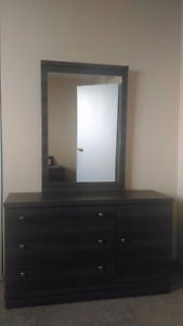 URGENT Moving Sale: Almost New Dresser+Mirror & Night Stand