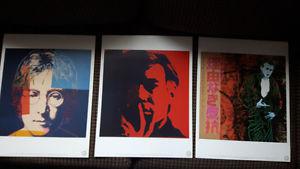 Unique Andy Warhol Stars and Legends