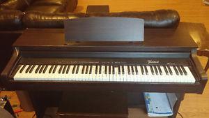 Valdesta digital piano with weighted keys