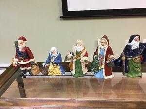 Various Santa Claus from different countries (Christmas)