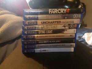 Wanted: PS4 + Games