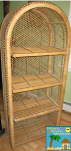 Wicker shelf