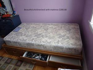 moving sale-children beds and mattresses and sport items