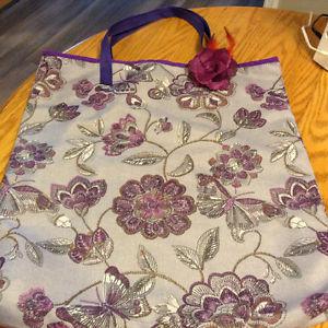 20x22 lined tote bag