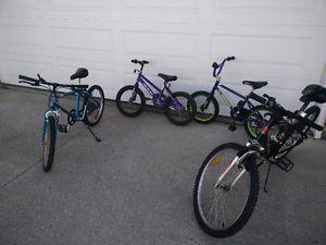 4 bikes for sale ”