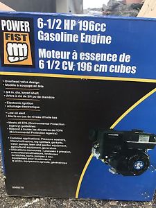 6-1/2 HP 196 cc gasoline engine