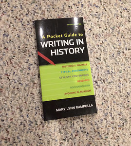 A Pocket Guide to Writing History by Rampolla