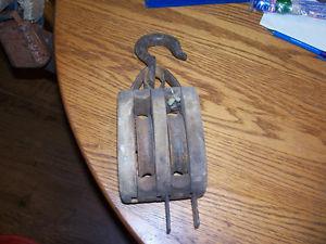 Antique Barn Pulley