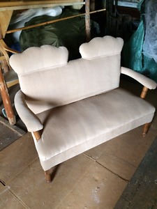 Antique Love Seat / Bench