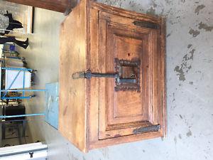 Antique Safe/Side table