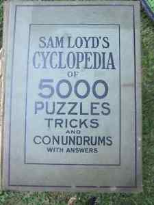Antique Sam Loyd's Cyclopedia