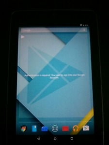 Asus nexus 7" tablet