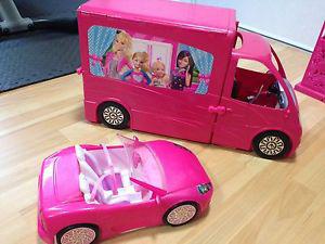 Barbie camper and car