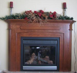 Beautiful Custom Made Oak Fireplace Mantel