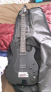 Black Electric Guitar