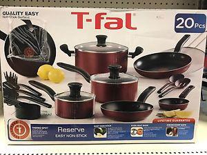Brand New T-Fal Non-Stick Pots and Pans