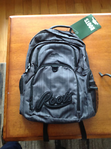 Brand new roots backpack with tags