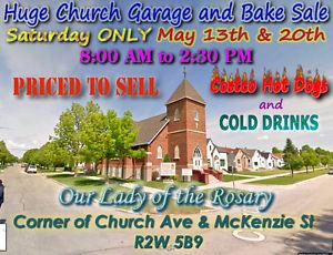 Church Garage and Bake Sale