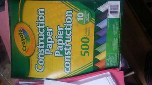 Crayola construction paper