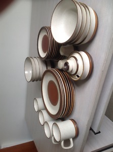 DENBY dishes. Potters wheel