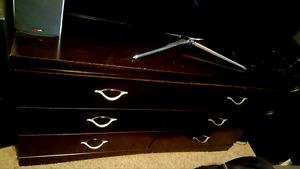 Dark Mahogany 6 Drawer Dresser