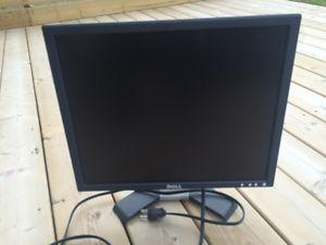 Dell Monitor 19” with a power cable for $22.