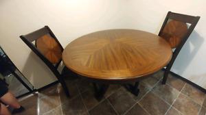 Dining Table w/ 2 Chairs