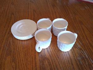 Espresso Cups and Saucers for sale