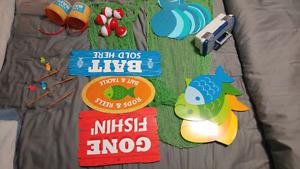 Fisherman party decor set