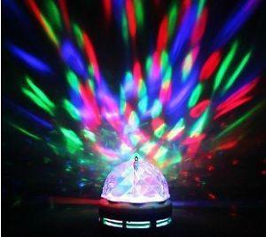 Full Color Rotating Lamp Strobe LED Crystal