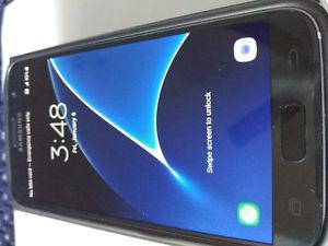 Galaxy S7 32gb unlocked newer in box Black Sapphire