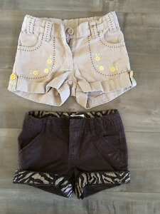Get ready for summer! 2 brand name pairs of size 3T girls