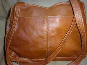 Gingerbread Brown Leather Purse- Vancouver Durabilt Canada