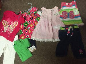 Girls  mth spring summer all new with tags $25 for 8