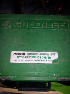 GreenLee Hydraulic Punch Driver