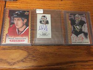 Hockey autographed cards for sale