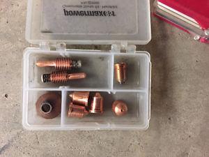 Hypertherm Powermax 85 Plasma cutter tips and parts