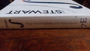 James Stewart Single Variable Calculus Textbook