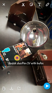 KODAK Duaflex IV with flash and bulbs