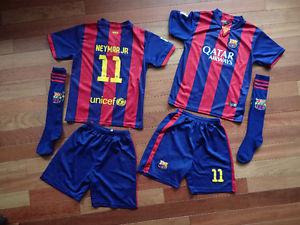 Kids Soccer Jerseys: Neymar Jr, Barcelona Football Club