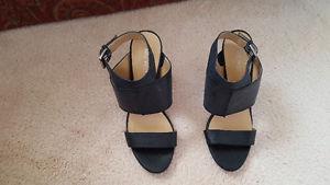 Ladies Black - Nine West Sandals - size 10