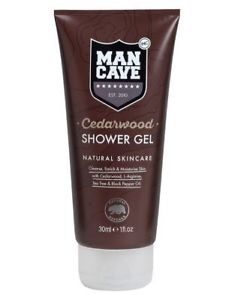 Mancave cedarwood shower gel