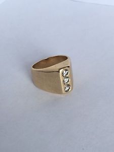 Men's 3 Diamond Ring - 40% Discount