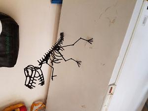 Metal dinosaur