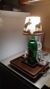 Moosehead Light With LED Bulb And Dimmer "Baraphernalia"