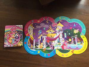 My Little Pony Book and large floor puzzle
