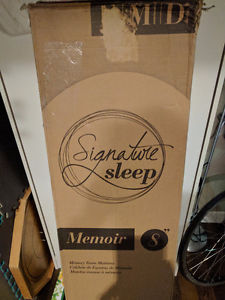 New in Box: Double 8" Memory Foam Matress